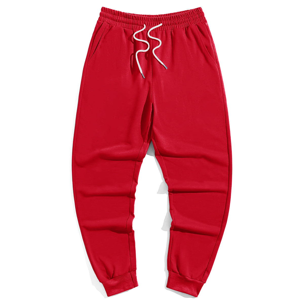 Men's Plus Size Solid Color Trousers