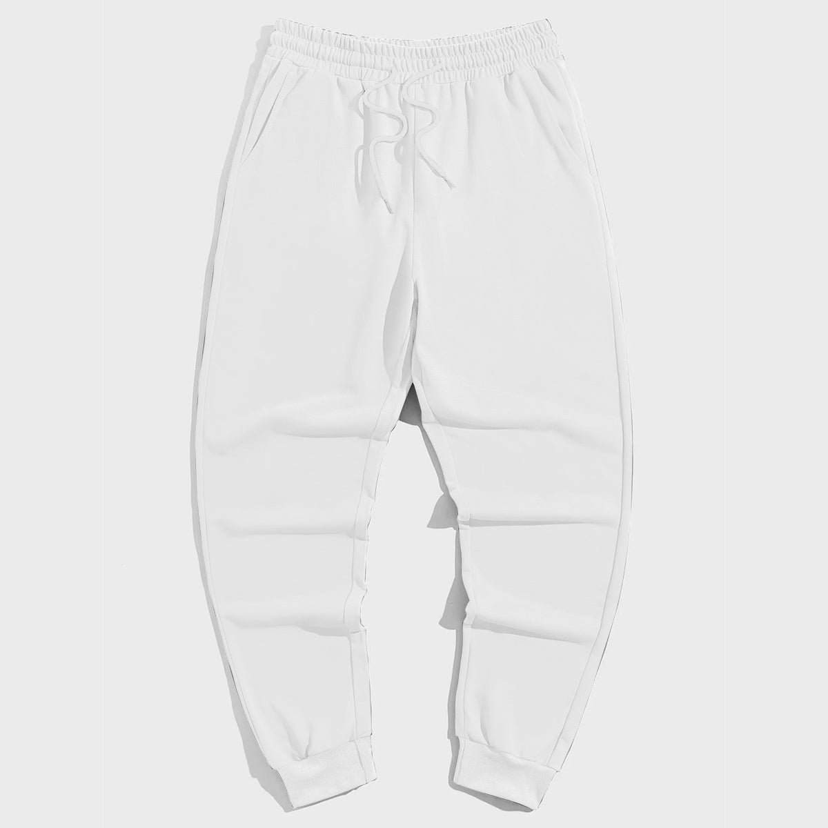 Men's Plus Size Solid Color Trousers