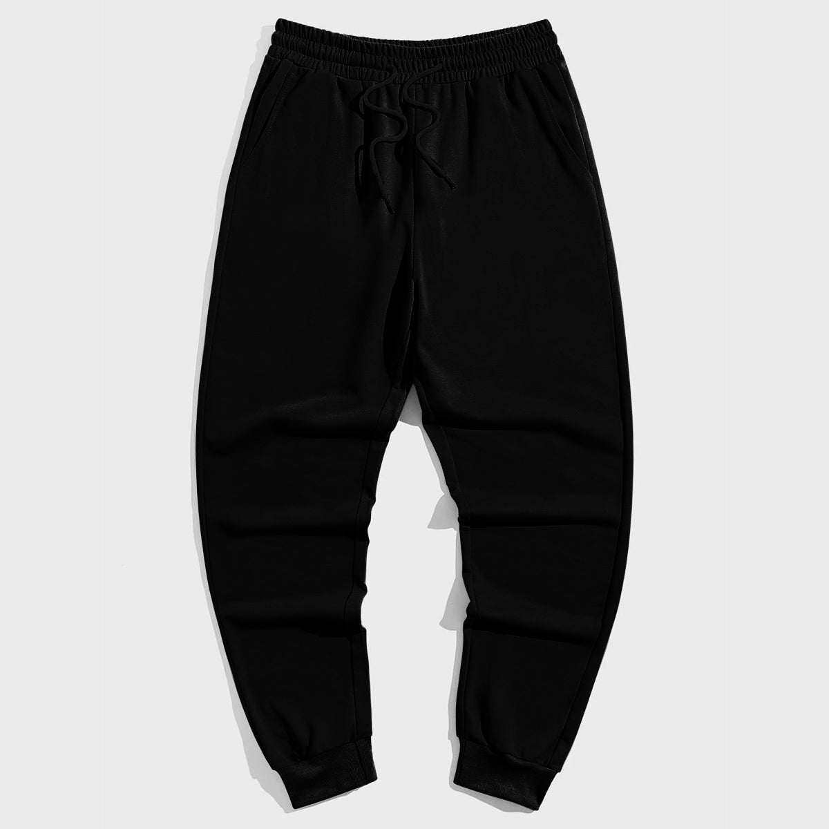 Men's Plus Size Solid Color Trousers