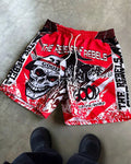 (L-10XL) Plus Size Men's Summer Sports Basketball Retro Street Breathable Casual Shorts