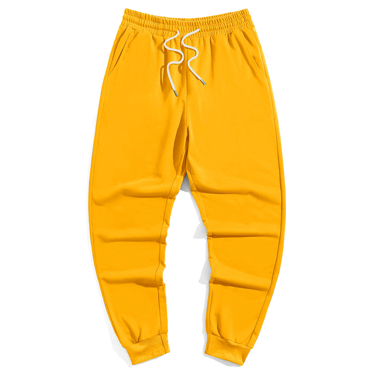 Men's Plus Size Solid Color Trousers