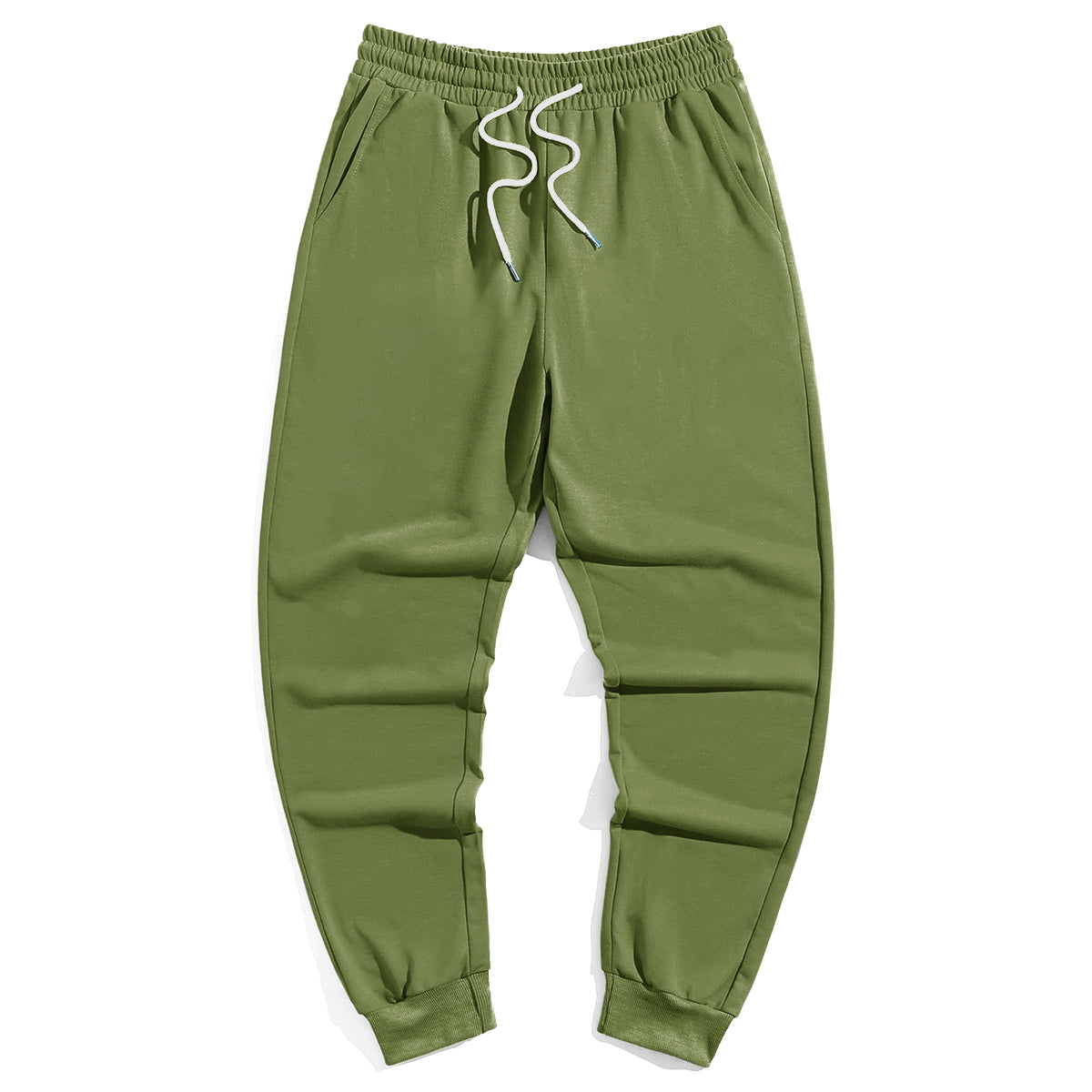 Men's Plus Size Solid Color Trousers