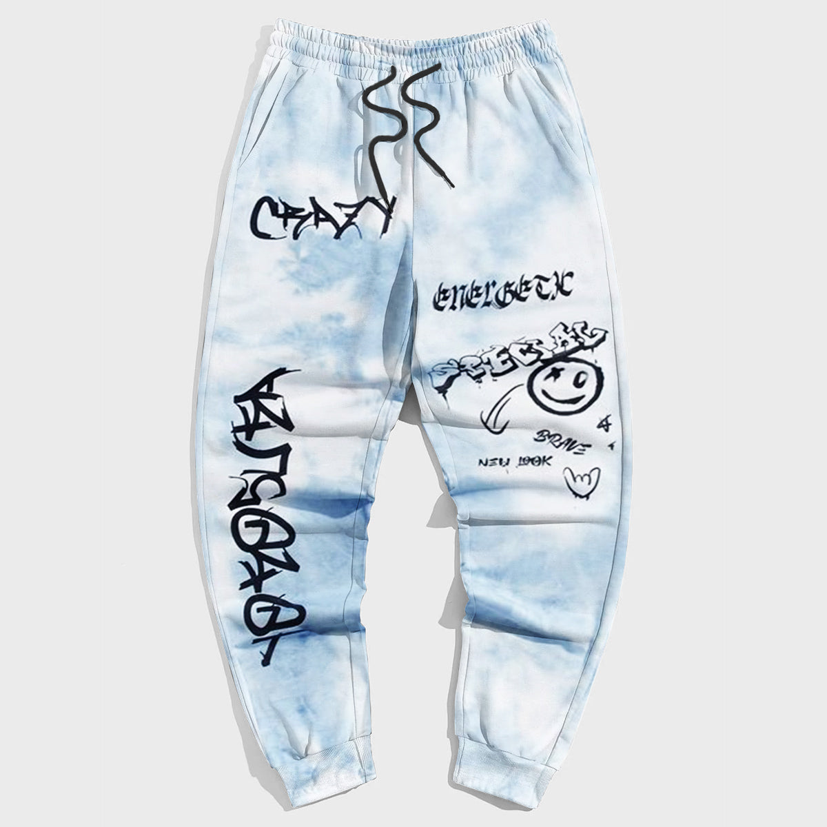 Street Style Plus Size Men's Casual Vintage Trousers