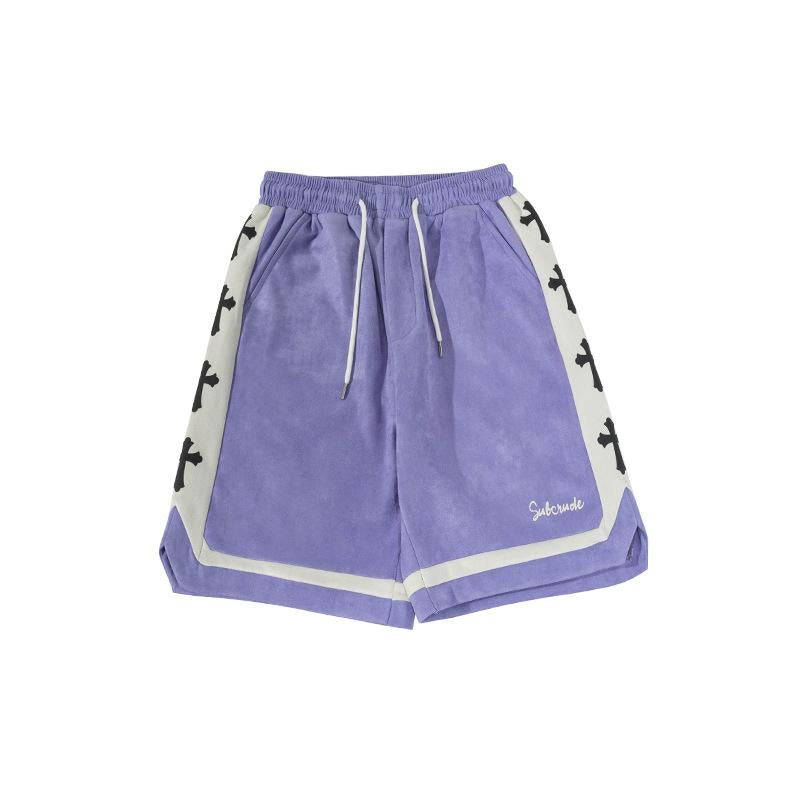 Plus Size Athletic Street Style Shorts