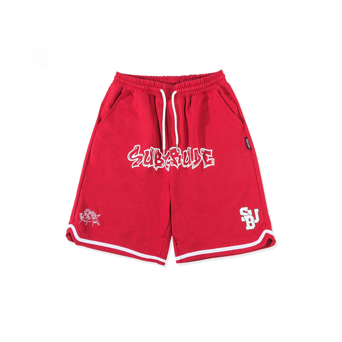 Plus Size Athletic Street Style Shorts